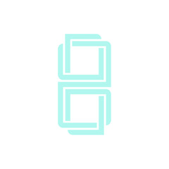 Monogram 8. Number 8. Number 8 design logo. Monogram letter mark 8 logo design. Monogram design vector logo. Monogram number 8 logo design. Simple number 8 monogram. Monogram 8 design logo. 