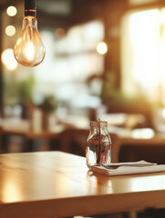 Natural Bright table in terrace