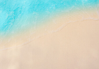 Summer beach, topview