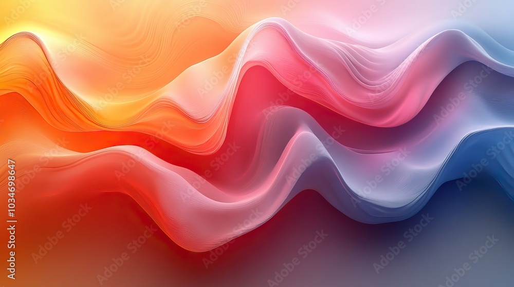 Poster aesthetic and beautiful minimalism texture based background featuring smooth color gradient perfect 