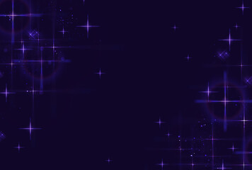 背景素材_光_紫