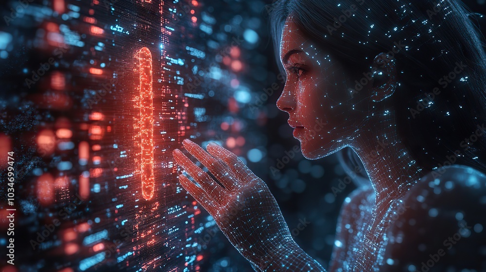 Poster ai enhanced healthcare systems for faster more accurate biotechnology main objects digital pills neu