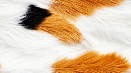 3D leopard animal print in yellow orange black white colored seamless patchwork pattern. fashion trendy animal fur luxury background for fabric design wallpaper