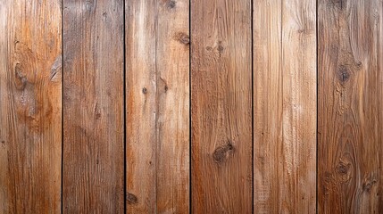 Fototapeta premium Close up of a Rustic Wooden Wall with Deep Linear Grain and Aged Texture