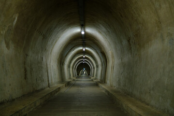 Grič Tunnel public bomb shelter in Zagreb, Croatia