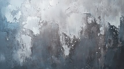 Obraz premium Grey concrete wall painting background texture