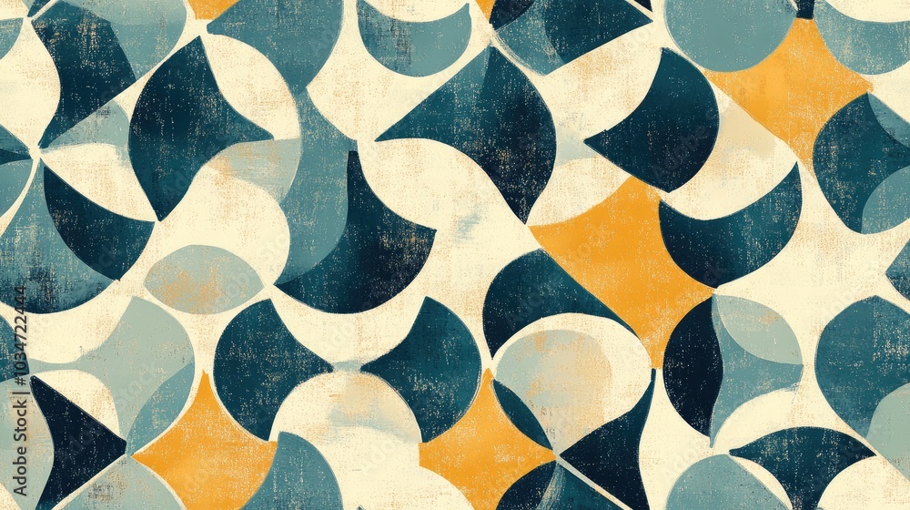 Poster abstract pattern design background in artistic style