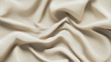 3D rendering of a stylish light beige textile background for innovative design projects