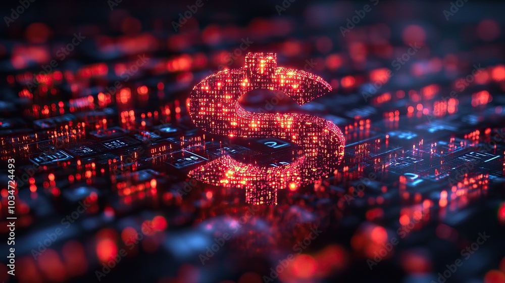 Poster digital screen displaying successful payment with secure transaction icon symbolizing safe and effic