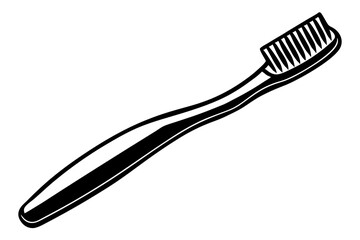 Toothbrush with toothpaste isolated on white background