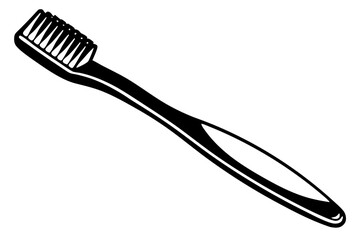 Toothbrush with toothpaste isolated on white background