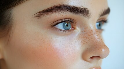 Detailed video of a rhinoplasty recovery process, documenting the nose before surgery, weekly progress during healing, and the final refined look after full recovery