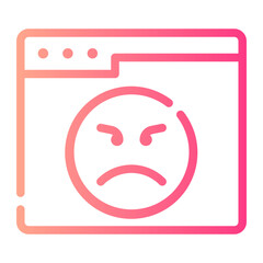 website gradient icon