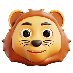 Lion 3D Illustration