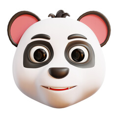 Panda 3D Illustration © kreevstock