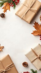 A hands-on DIY session for creating sustainable Christmas packaging