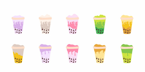 Boba Drink Illustration