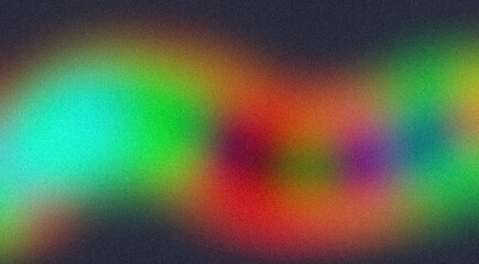 Red orange blue color spot abstract grainy gradient texture backdrop design, vibrant colors noisy gradient, noise texture, header, poster, banner, copy space.