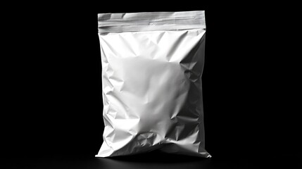 white blank Plastic Chips Bag Snack Packaging