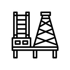 Oil icon symbol vector image Illustration
