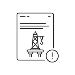 Oil icon symbol vector image Illustration
