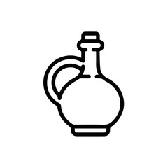 Oil icon symbol vector image Illustration
