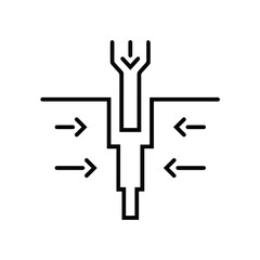 Oil icon symbol vector image Illustration
