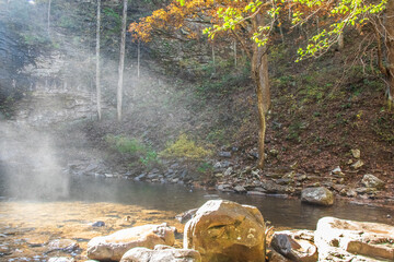 Still water reflects the world with a clarity only found in moments of peace, Cloudlands State Park, Rising Fawn, Georgia, United States of America