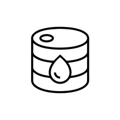 Oil icon symbol vector image Illustration
