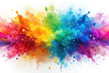 Fototapeta premium abstract watercolor paint splash background