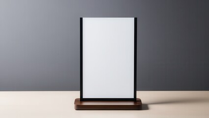 Simplify payments using smartphones with the scan stand mockup for seamless QR code transactions. Perfect for cashless shopping and smart shops, accepting Bitcoin and digital payments.