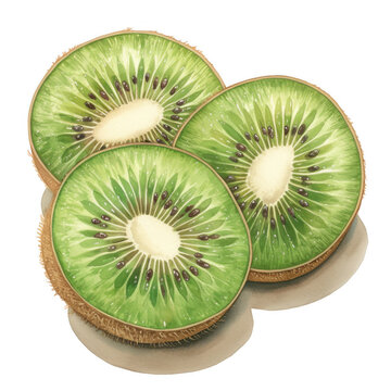 recommend clip art: Vintage kiwi fruit clipart, featuring a simple hand-drawn style on a white background. Perfect for scrapbooking, crafting, and DIY projects with a retro aesthetic