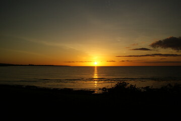 Sunset Splendor by the Sea