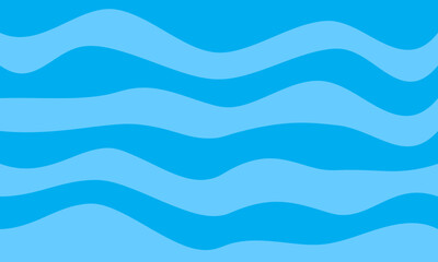 blue stripes lines wave curves funny graphic element abstract background