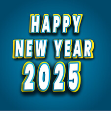Happy New Year Text Effect 2025