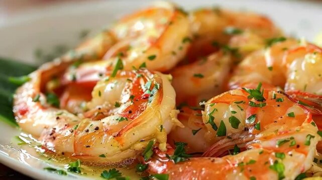 Lemon garlic shrimp scampi, Video