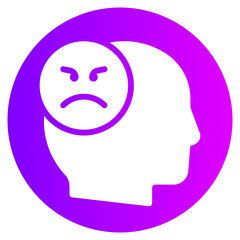 head gradient icon