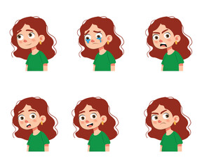 girls and women in various situations