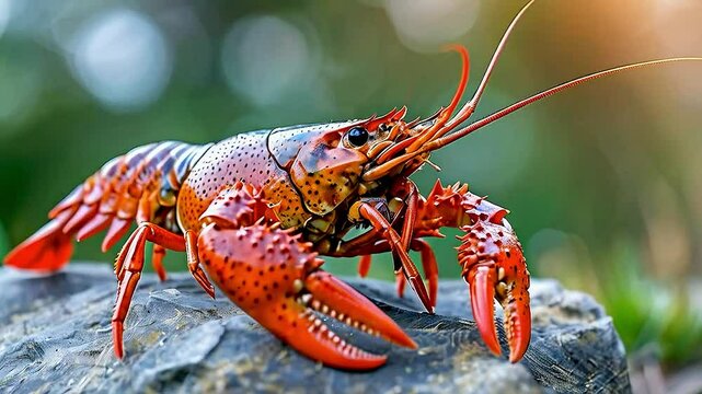 a red lobster