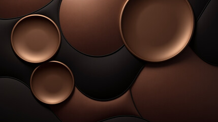 A sophisticated backdrop featuring an elegant velvet texture in circular shapes, showcasing rich, earthy tones that enhance contemporary design aesthetics