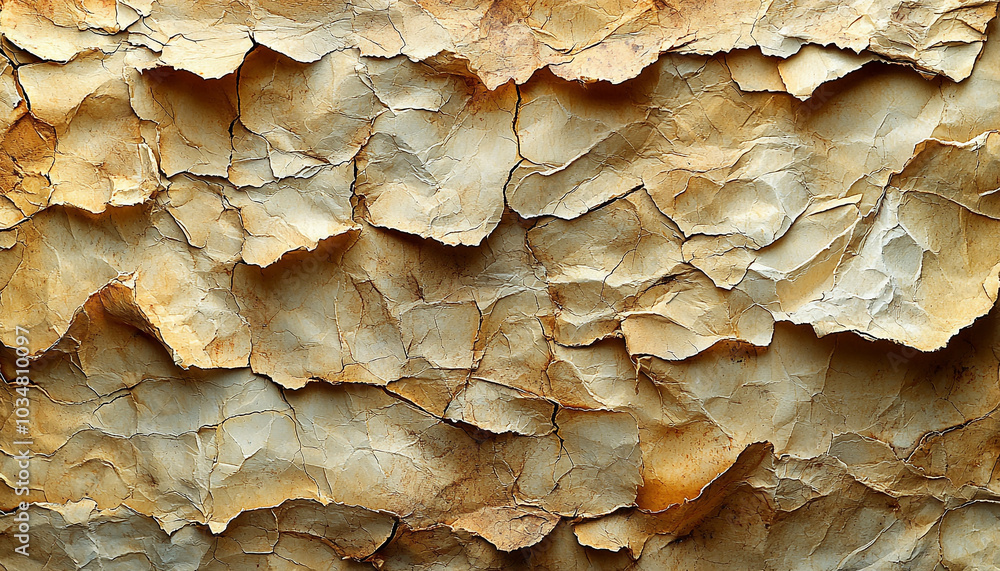 Poster old rusty metal wall with abstract pattern design. generated by ai