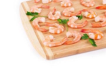 Boiled shrimps