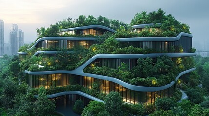 Fototapeta premium sustainable and eco friendly infrastructure planning designing structures and systems that are energy efficient reduce carbon emissions and minimize environmental impact.stock image