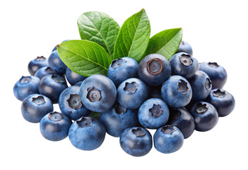 blueberries-with-leaves png
