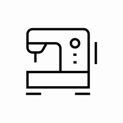 sewing machine icon sign vector
