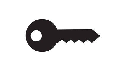key isolated on white background
