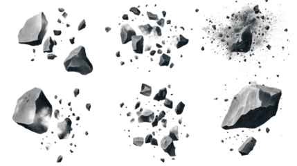 Rockets Soaring Through Space Against a Clear Sky Generative AI