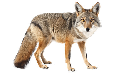 Obraz premium Jackal Standing in Open Field