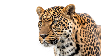Leopard Roaming African Grasslands