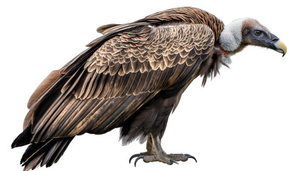 Obraz premium Majestic Vulture in Flight Close-Up